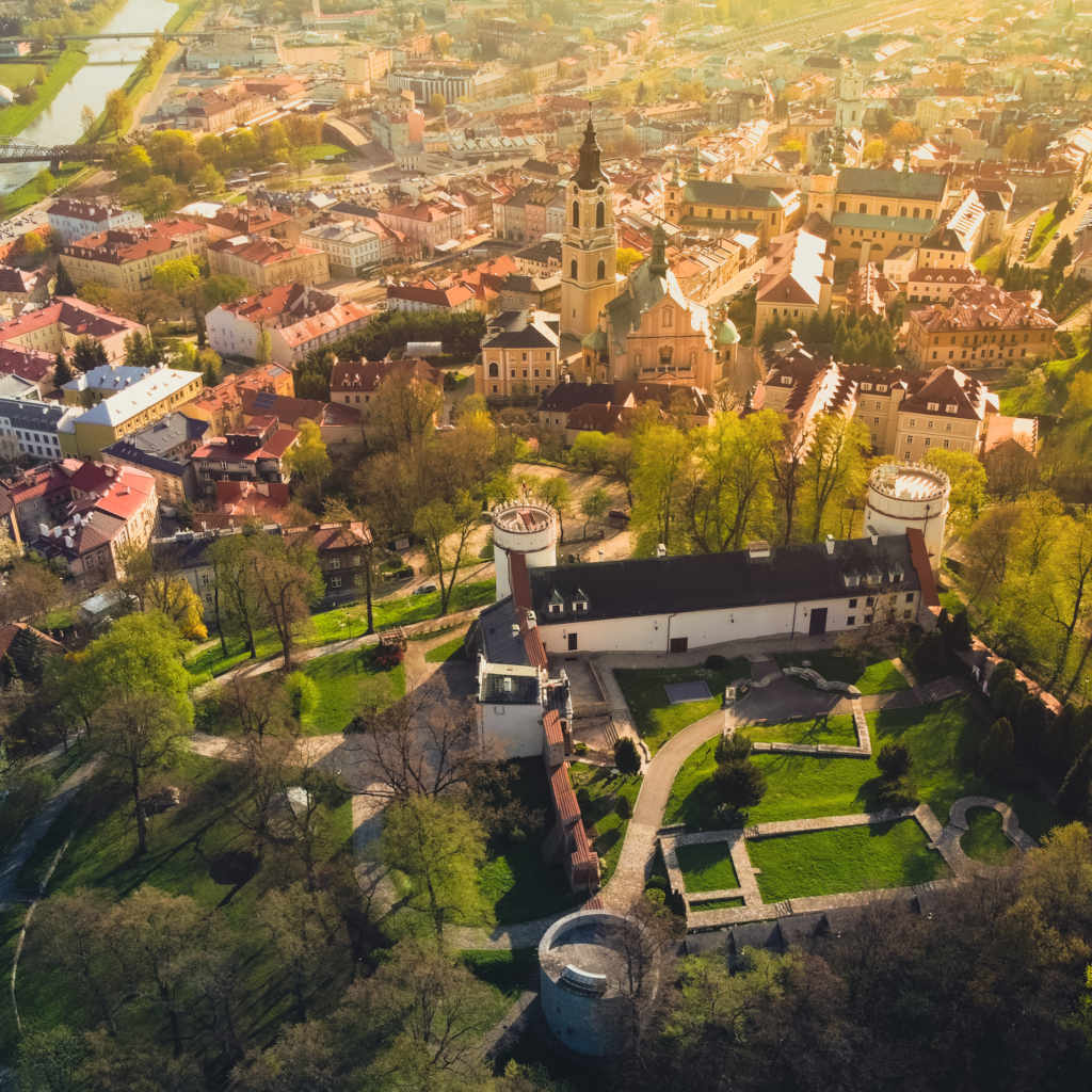 Pozycjonowanie stron Przemyśl – widok miasta i zamku